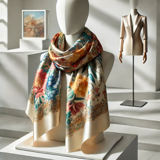 Signature Silk Scarf 1