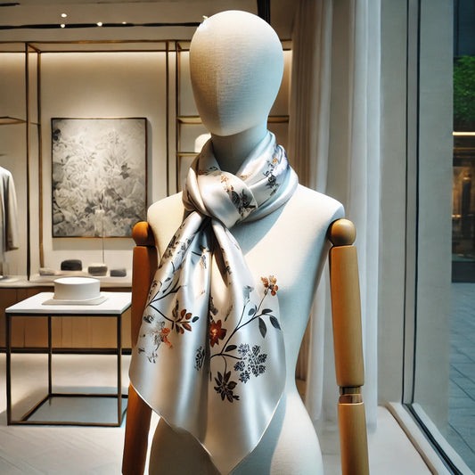 Signature Silk Scarf 4